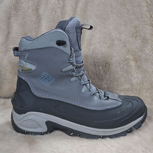 COLUMBIA BUGABOO II GRAY SNOW BOOT, SIZE 11 - Picture 1 of 12